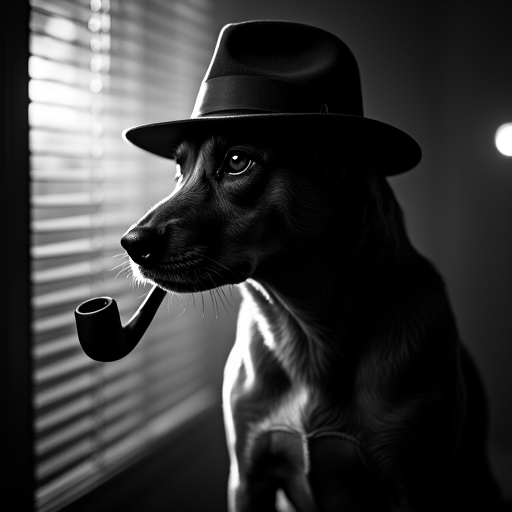 Noir Detective Pet